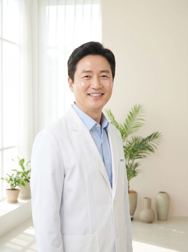 리뷰티의원 대표원장 이도현 원장 포트레이트 (AI 생성 예시 이미지)