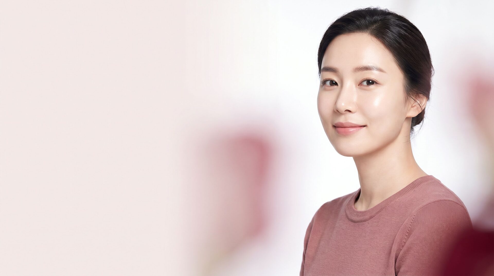여성 건강 케어 안내 이미지 (AI 생성 예시 이미지)