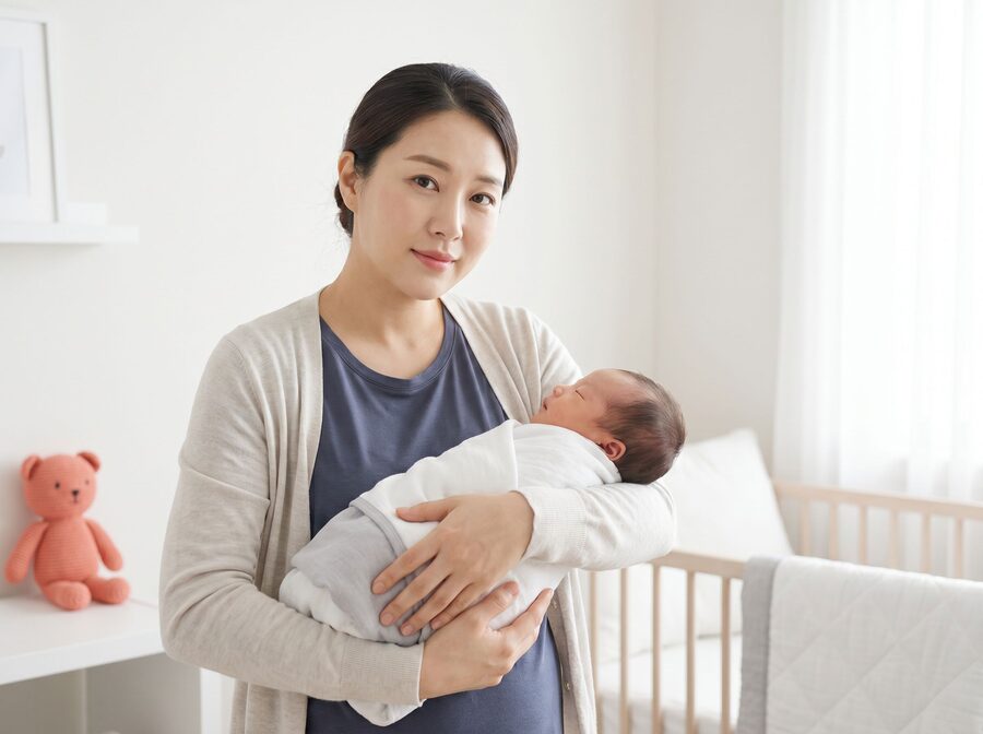 분만 안내 — AI 생성 예시 이미지