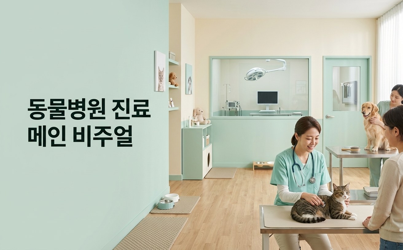동물병원 진료 메인 비주얼